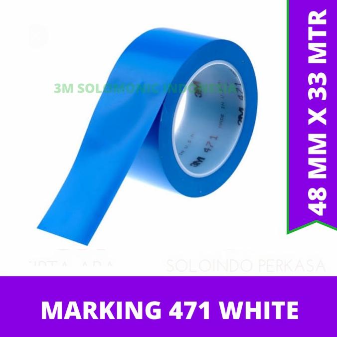 

[ varostore90 ] Floor marking tape 471 3M size 2in x 33 mtr x 0.14mm