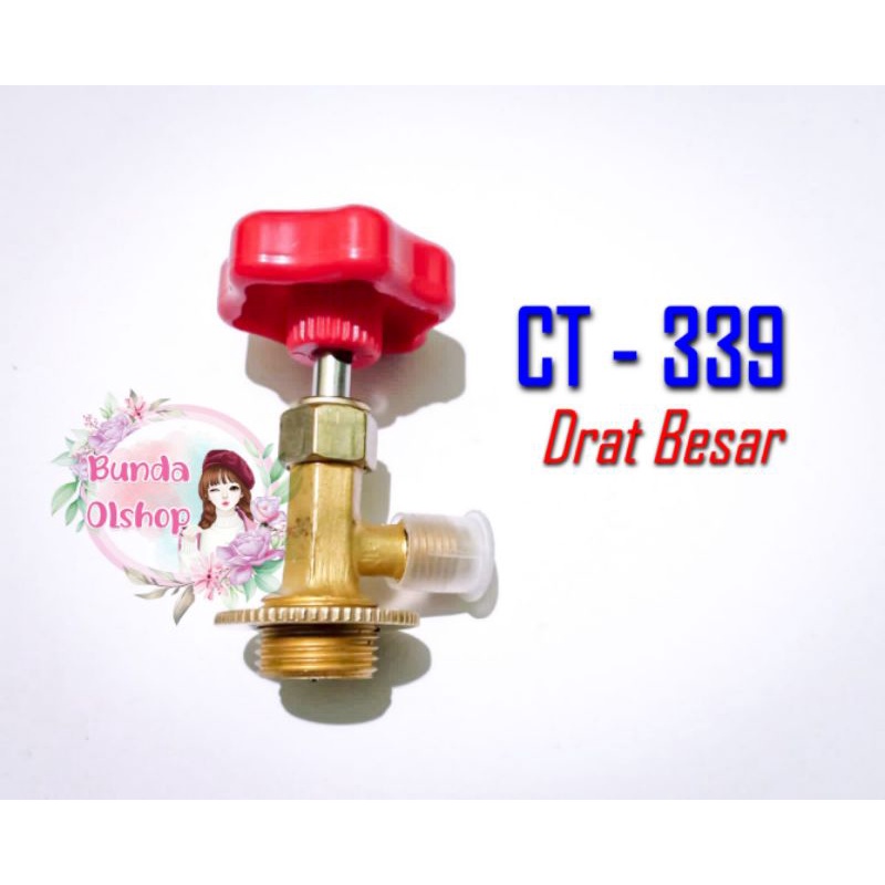 Can Tape Valve CT 339 Kran Freon Drat Besar / Cantape Valve 339