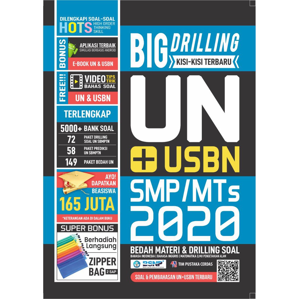 Buku UN - Big Drilling Kisi-Kisi UN USBN SMP/MTs 2020 (Termurah)-1