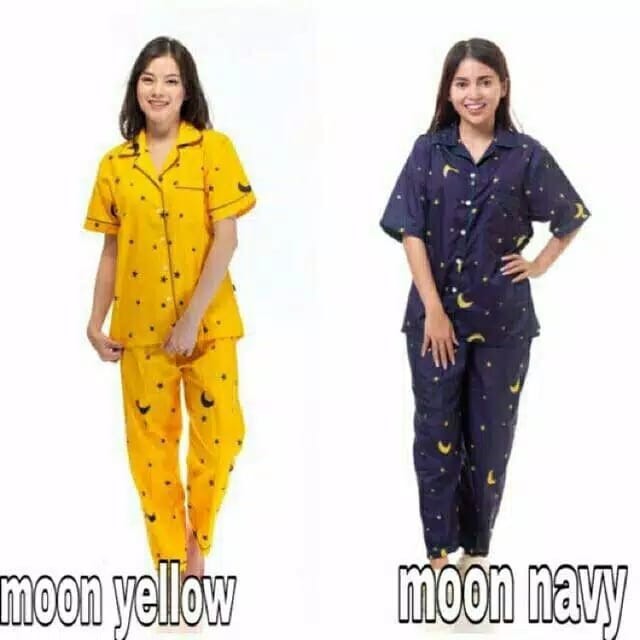 blinqshop baju tidur piyama cp starmoon