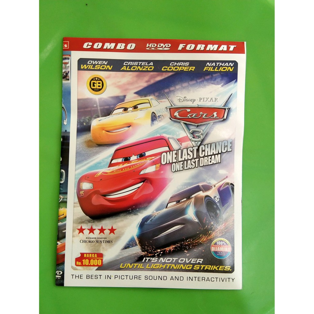 KASET PROMOO DVD FILM ANAK KARTUN MOBIL CARS