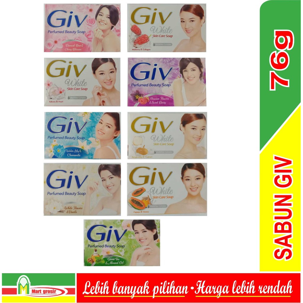 Giv / Sabun badan / Sabun Giv / 76g