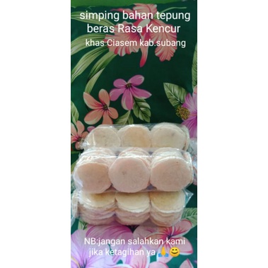 

Simping Beras Rasa Kencur/Simping Subang