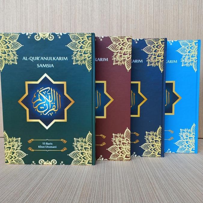 

Alquran Samsia Non Terjemah Uk Besar A4, Al-Quran Utsmani 15 Bari HVS Star Seller Termurah