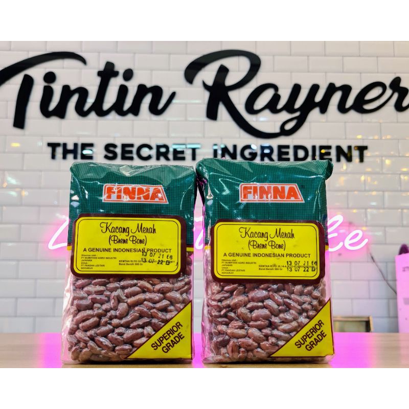 

Finna Kacang Merah (Brene Bone) 500gr Superior Grade