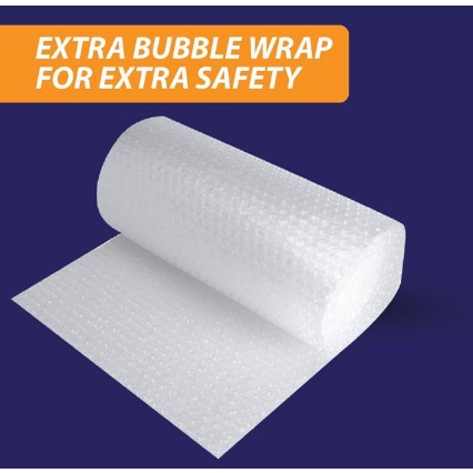 

Biaya Packing Tambahan Bubble Wrap