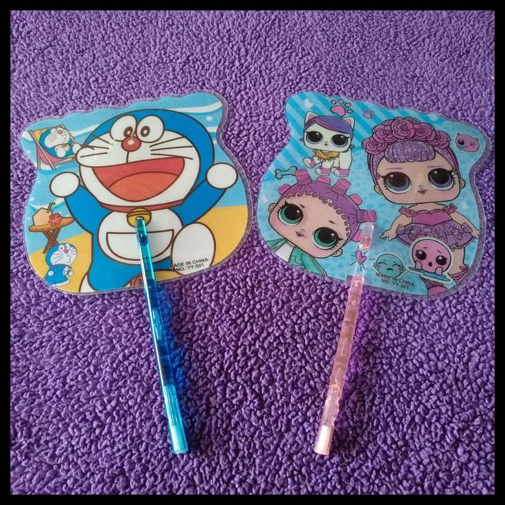 KIPAS PRIWITAN KARAKTER LUCU/ KIPAS TANGAN PRIWITAN KARAKTER RANDOM SATUAN