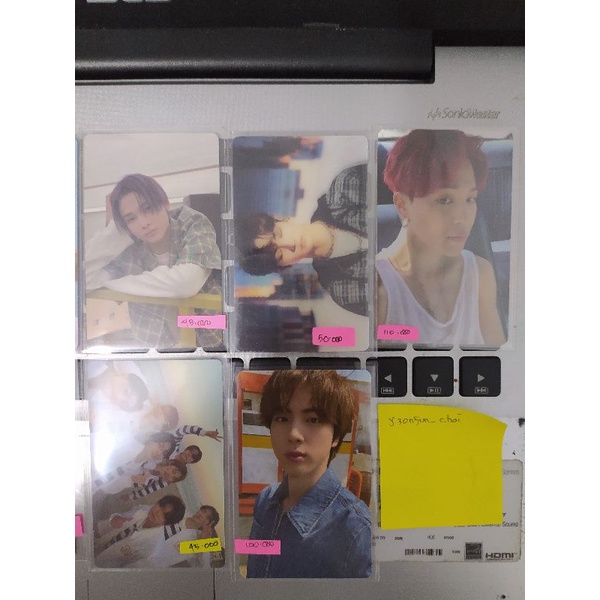 SUGA PHOTOSTRIP/YOONGI PC JIMIN KETEKAN JIN POB JUNGWON LENTI DOWN BUTTER NI-KI KONSEP DOWN