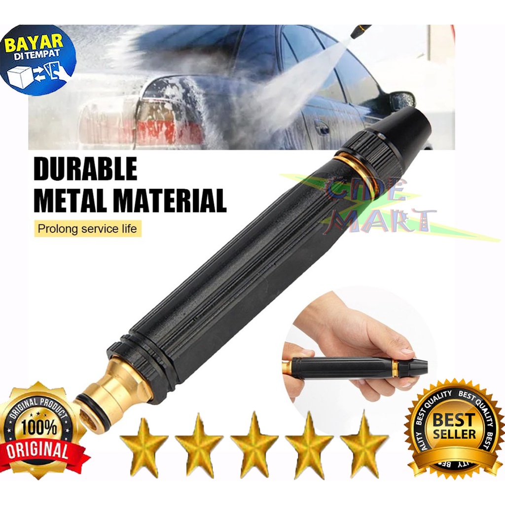 SEMPROTAN AIR KUNINGAN HOSE NOZZLE SPRAY STEAM SEMPROTAN TAMAN MOTOR MOBIL