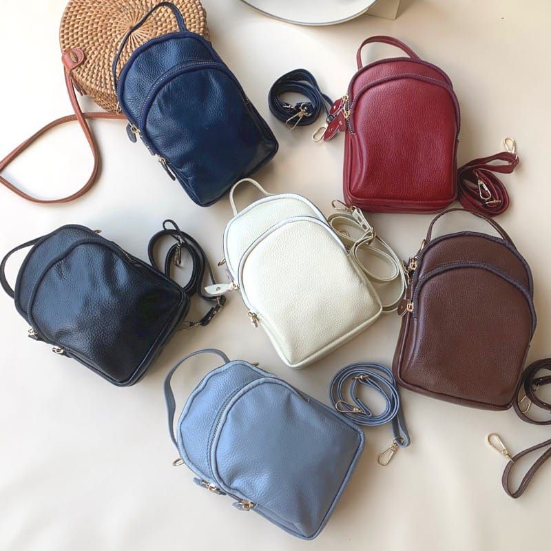 Tas Kulit / Tas Papirut / Tas Wanita Kerajinan Kulit Sapi Asli Sukaregang Garut Original Leather