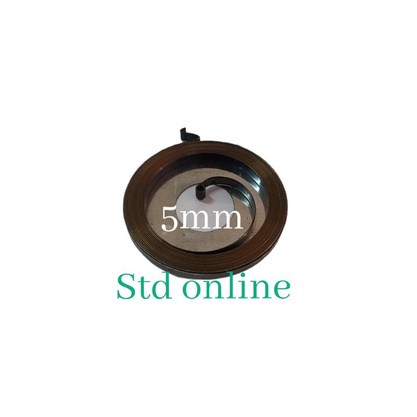 Per engkol chainsaw 5200 tipis 5mm rewind spring 5200