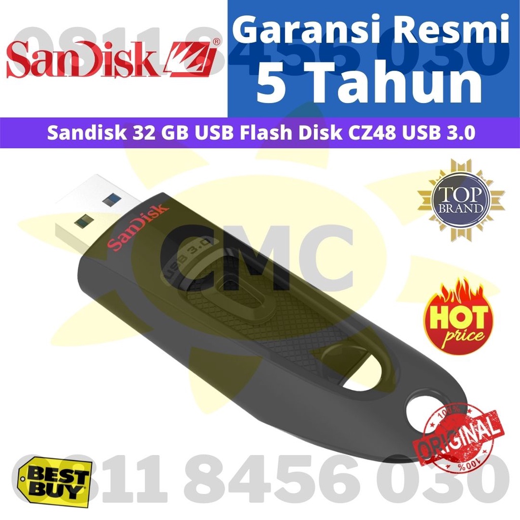 SANDISK USB FlashDisk CZ48 3.0 32GB