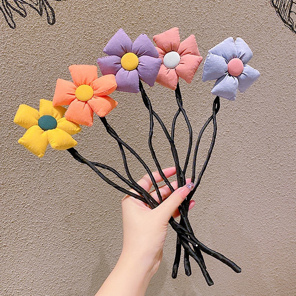 ❤GTB❤ Hair Rod Ikat Jepitan Rambut Sanggul Hair Bun Tie Jepit Korea Fashion Klip Aksesoris Cewek A067