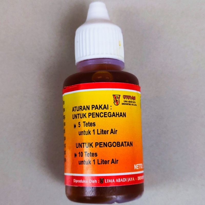 Obat Ikan Cupang kontes dan aduan VIVIAN Betta Medicine General Tonic coklat 30ml