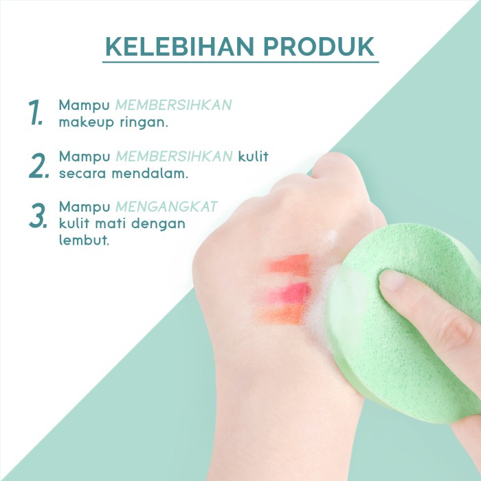 Glam Fix Facial Cleansing Sponge ORIGINAL