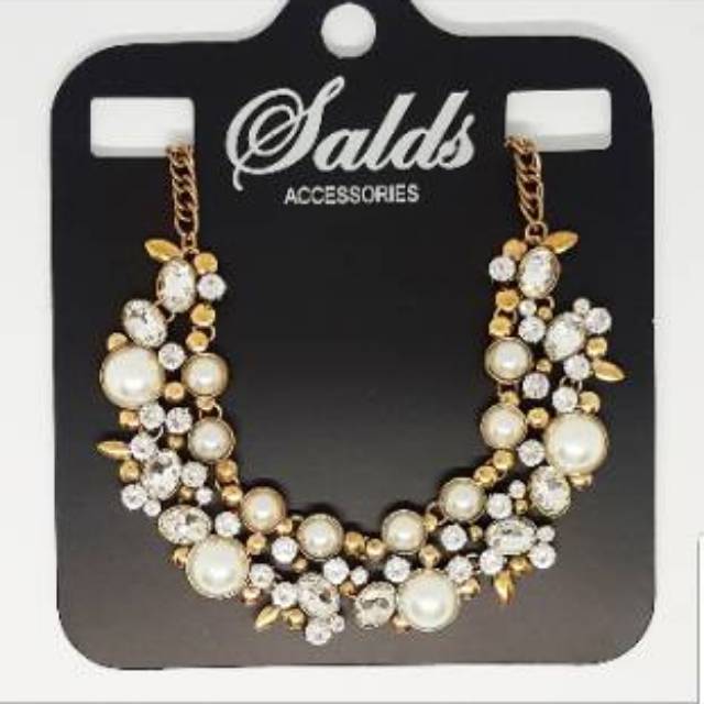 Kalung aksesoris statement necklace choker branded import zara kado hadiah murah 322