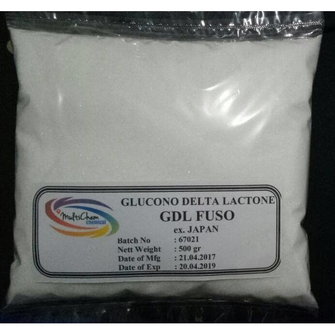 

TERLARIS GLUCONO DELTA LACTONE / GDL EX. JAPAN FOOD GRADE || 500GR !