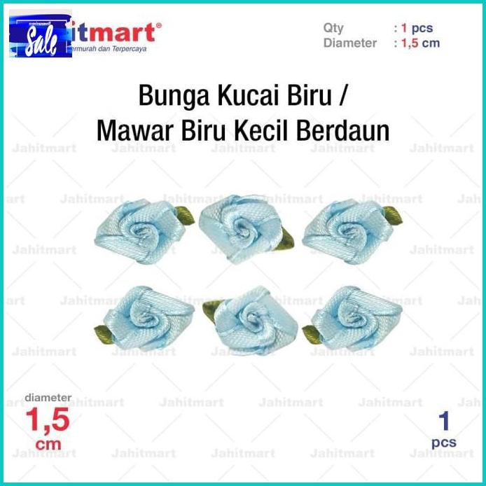 Kanatakirambut- Bunga Kucai Biru / Mawar Biru Kecil Berdaun -Aslii.