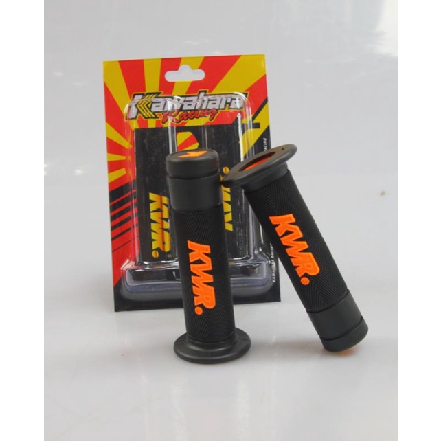 ID HANDGRIP KARET GAS KAWAHARA RACING ORIGINAL COLORFULL HAND GRIP BLUE FLUO RED ORANGE YELLOW PINK