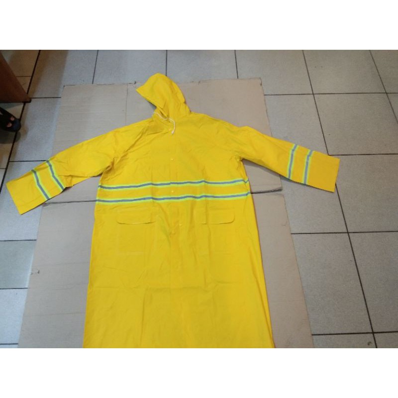 Jas Hujan Merek Safe-t Bahan Polyester /PVC INDUSTRIAL RAINWEAR /Jas Hujan Proyek.