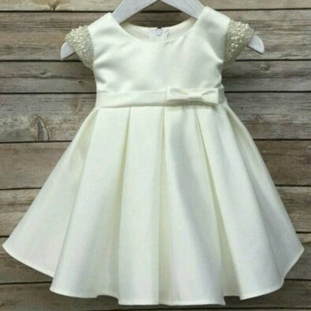 READY gaun amelia pearl Baju baptis aqiqah ulang tahun mewah by neychan