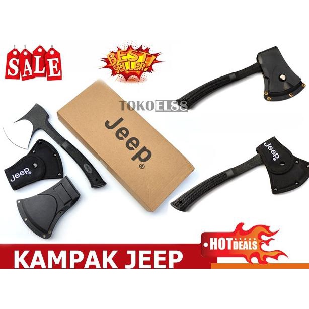 Kampak Baja Survival Kapak Bushcraft Outdoor Jeep