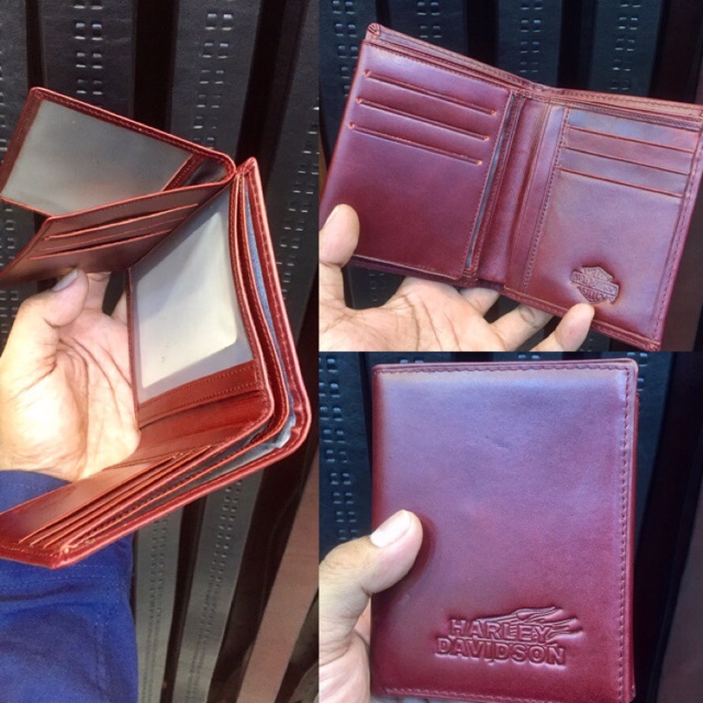 Dompet pria lipat buku bahan kulit asli banyak slot penyimpanan kartu #dompet #dompetkulit