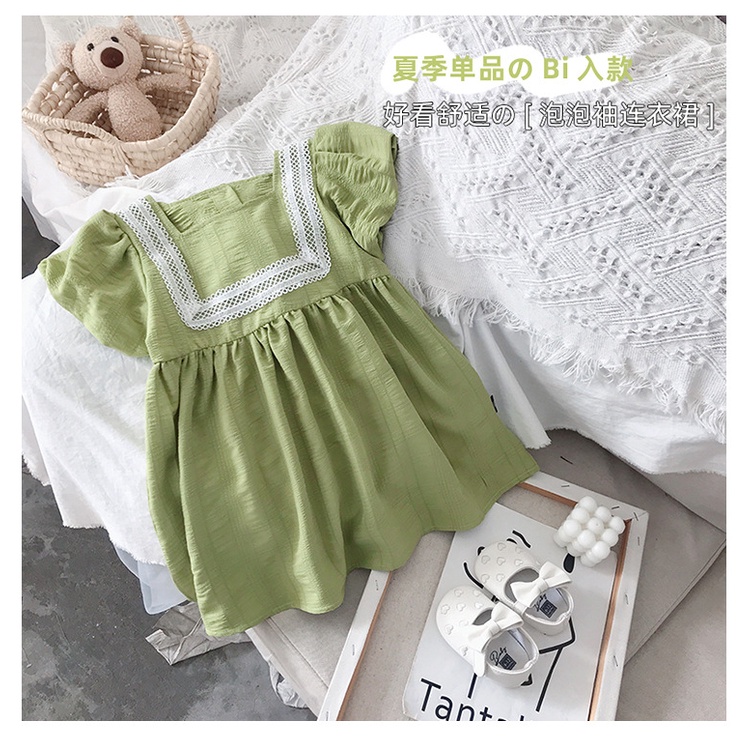 DRESS Anak Perempuan Dress GREENY Dres bayi motif korea Baju Dress Anak Cewek Import