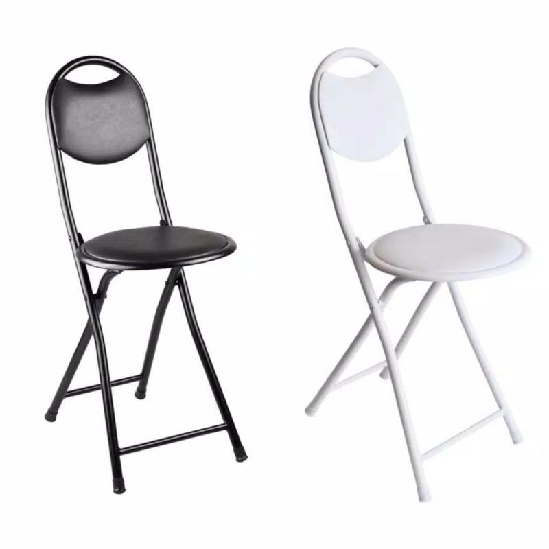 Kursi solat lipat / Kursi Lipat Besi Ringan Kuat Sampai 100kg Folding Chair Travel