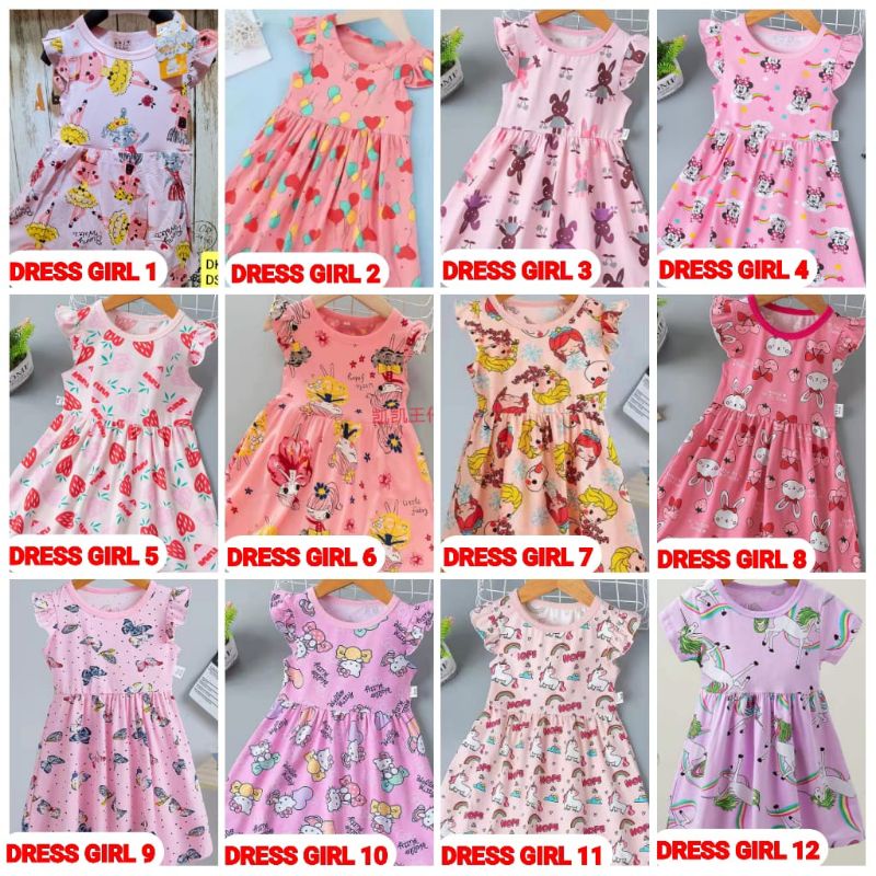 SETELAN PIYAMA ANAK IMPORT DRESS ANAK IMPORT