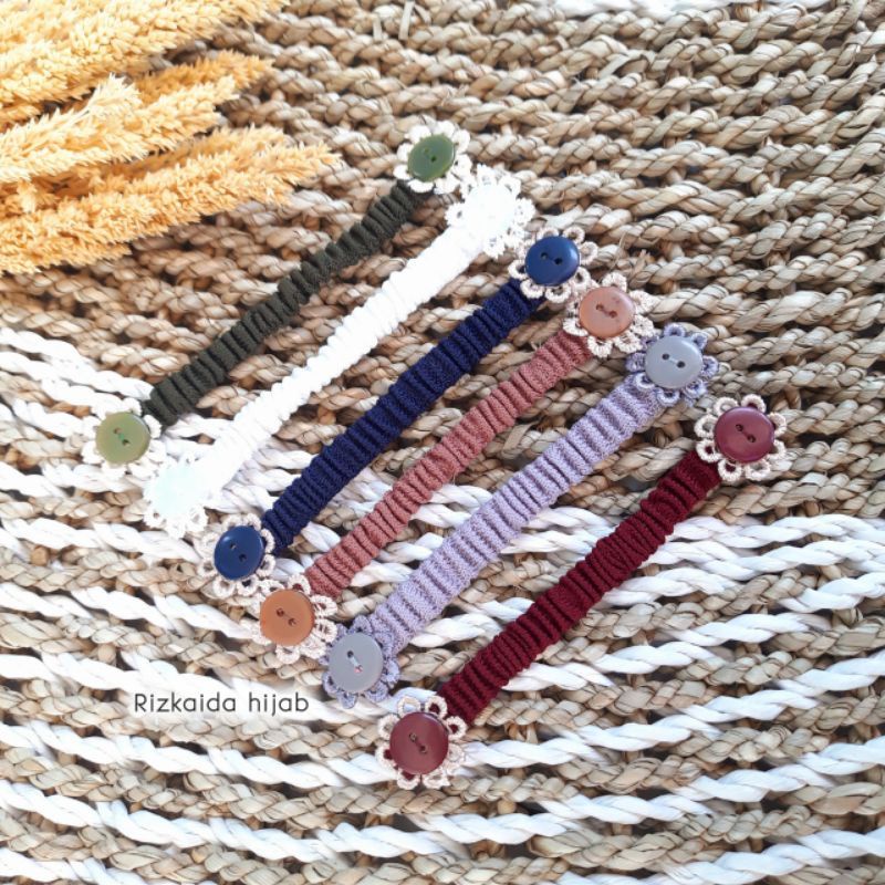 GROSIR KONEKTOR MASKER HIJAB IMPORT / PENGAIT MASKER / TALI MASKER KANCING