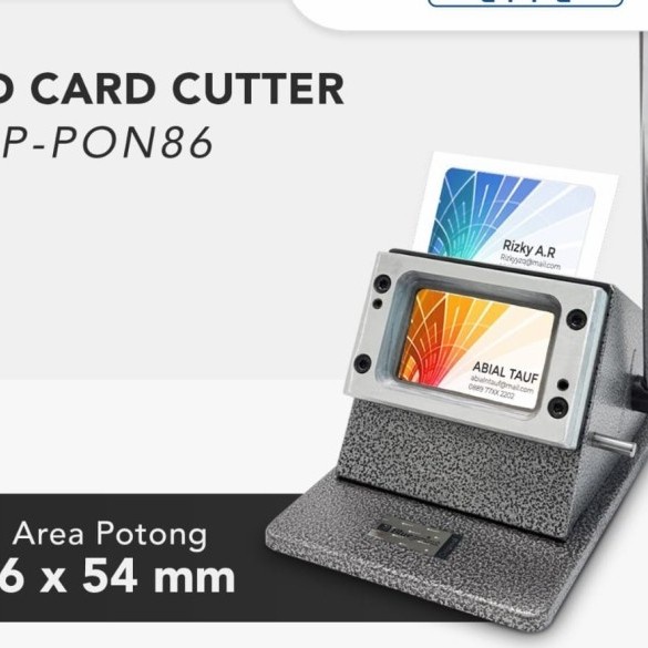 

PLONG ID CARD / PEMOTONG ID CARD / PVC CARD CUTER BEST SELLER