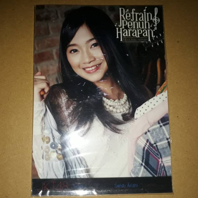 Photopack Sendy JKT48 Refrain Penuh Harapan / Kibouteki Refrain