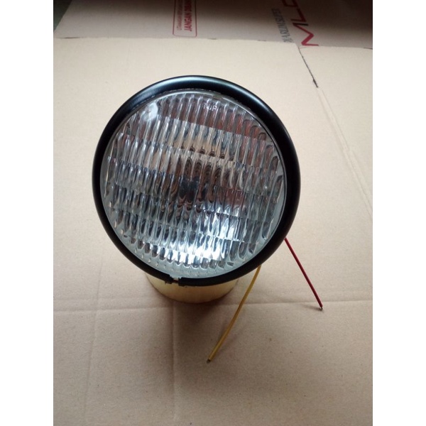 Lampu depan headlamp Jute pesek batok hitam H4 variasi Cb gl 100 cepek pro max Mp megapro vixion Bys