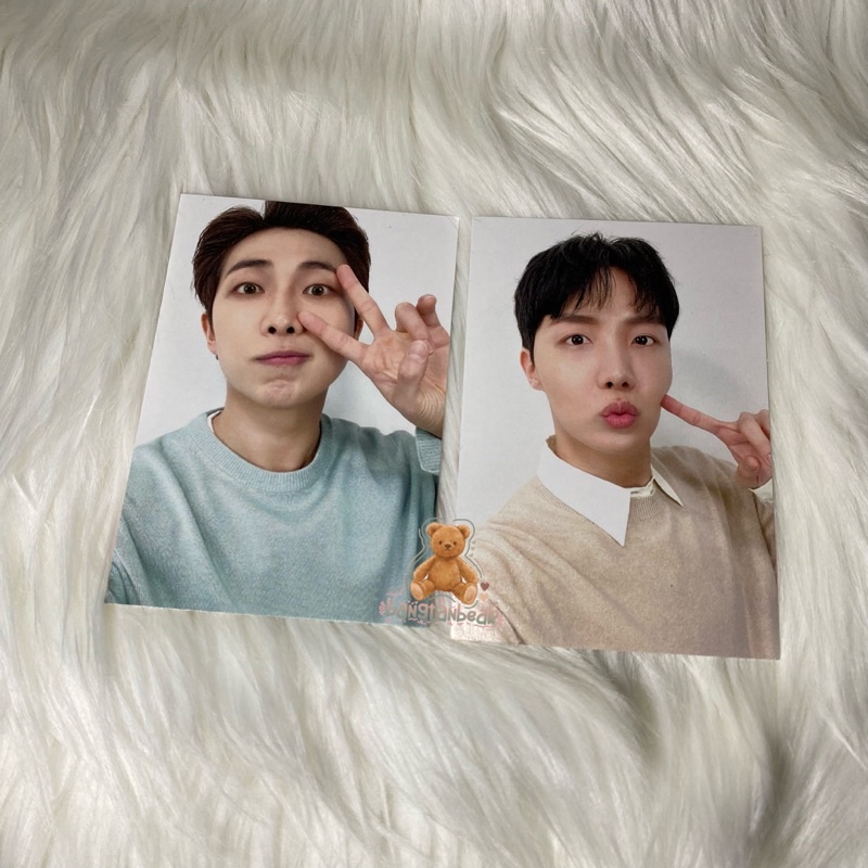 PHOTOCARD BTS MGM PERMISSION TO DANCE PTD LAS VEGAS JHOPE RM NAMJOON