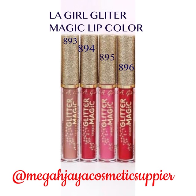 Jual LA GIRL GLITTER MAGIC LIP COLOR 3 Ml MJ Shopee Indonesia