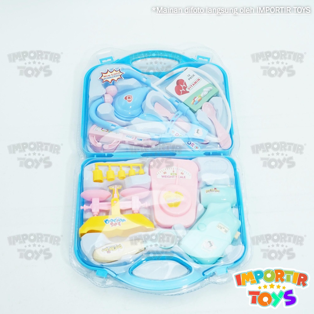 Mainan Edukasi Set Dokter Anak Lengkap Doctor Play Set Toys Kid