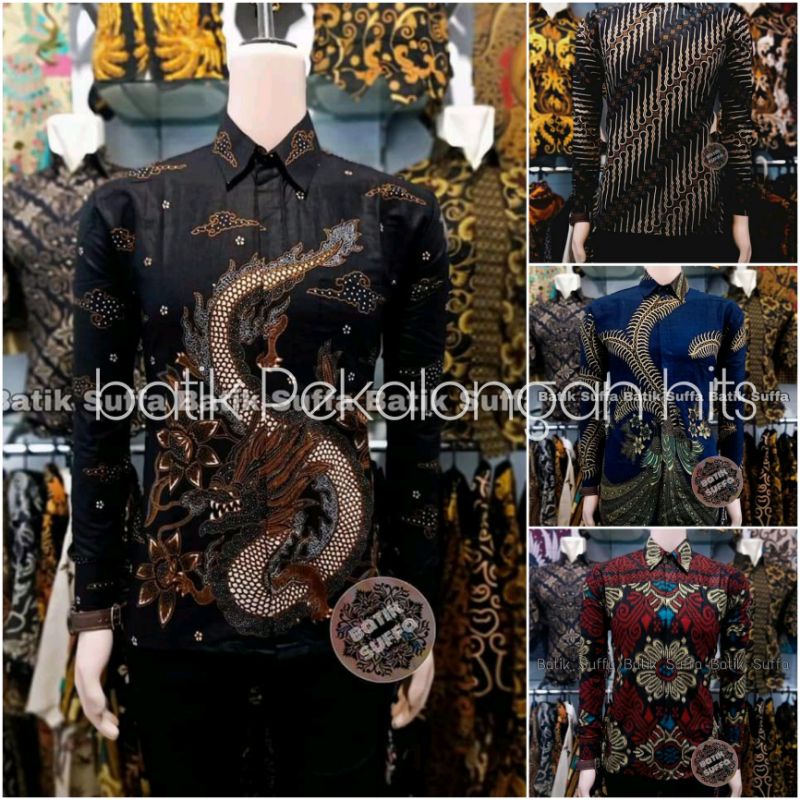 KEMEJA BATIK PRIA TERBARU||SIZE M L XL XXL