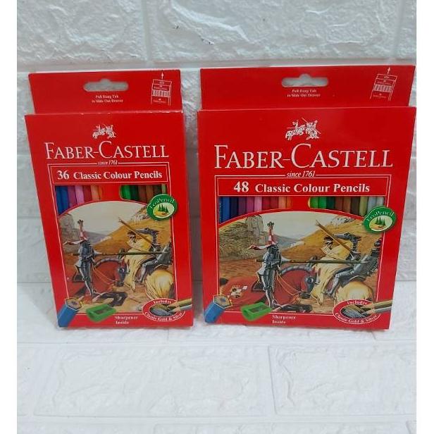 

HOTS PENSIL WARNA FABER CASTEL 36, 48 WARNA YHJTY54654
