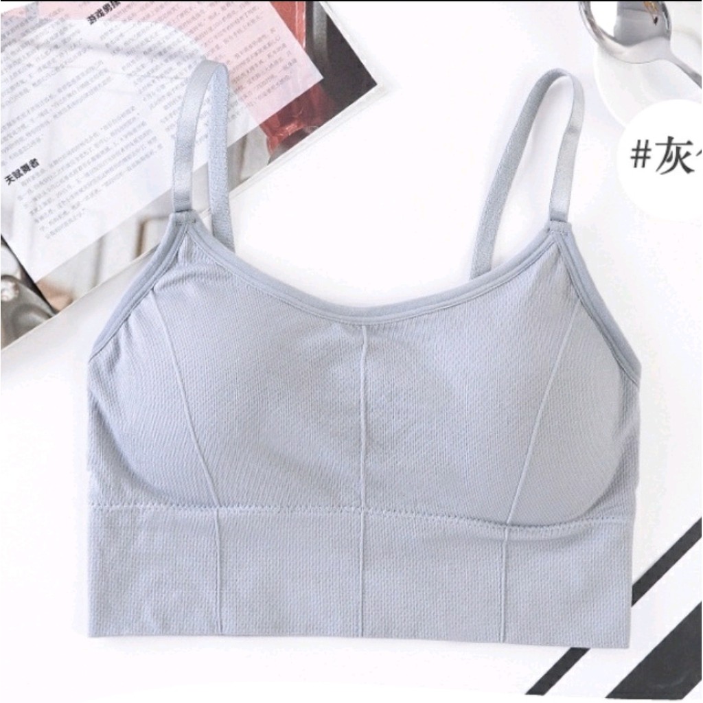 DILAPAKKU-Sport Bra BH Olahraga Pakaian Dalam Wanita Bra bh sport yoga gym lari Cod-MERAH