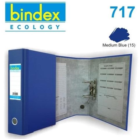 

Ordner Bindex 717 Folio / 727 / Lever Arch File (1Dus=12Pcs) Terlaris