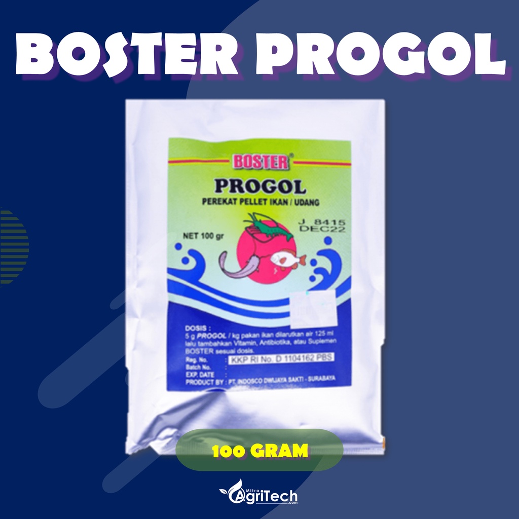 Jual Boster Progol Perekat Pakan Ikan Isi Gram Ikan Dan Udang