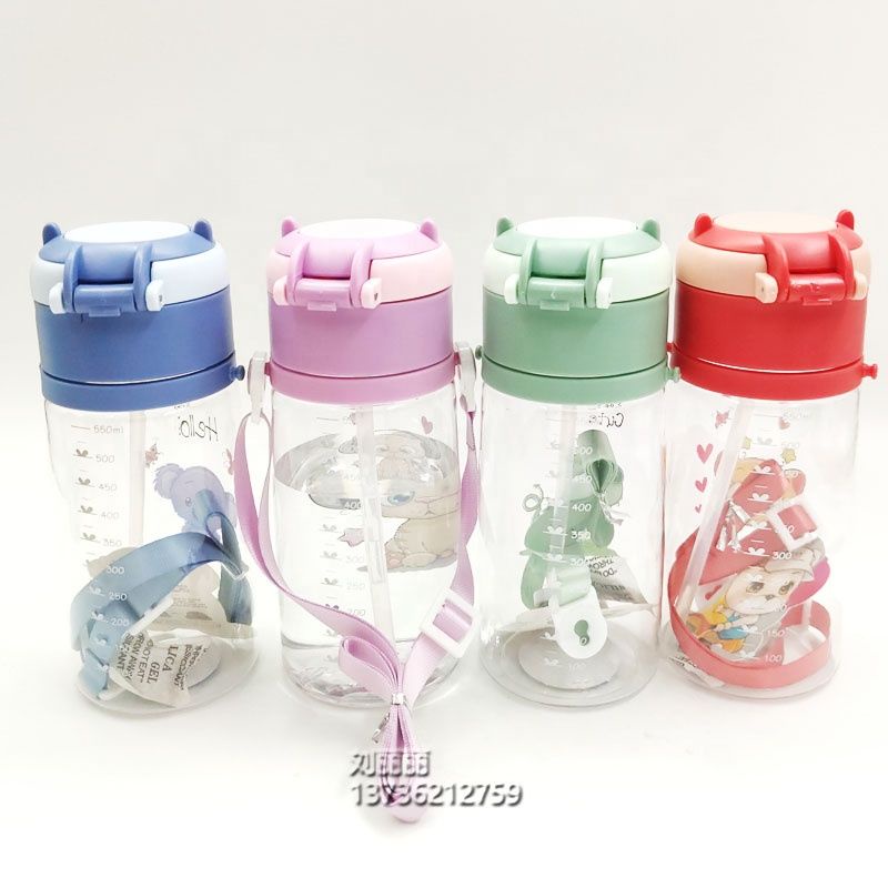 Botol Minum Anak Karakter Animal lucu 550 Ml