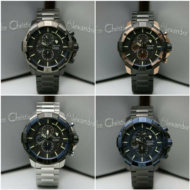 TERBARU  Alexandre Christie AC 6551 | AC6551 Men Original