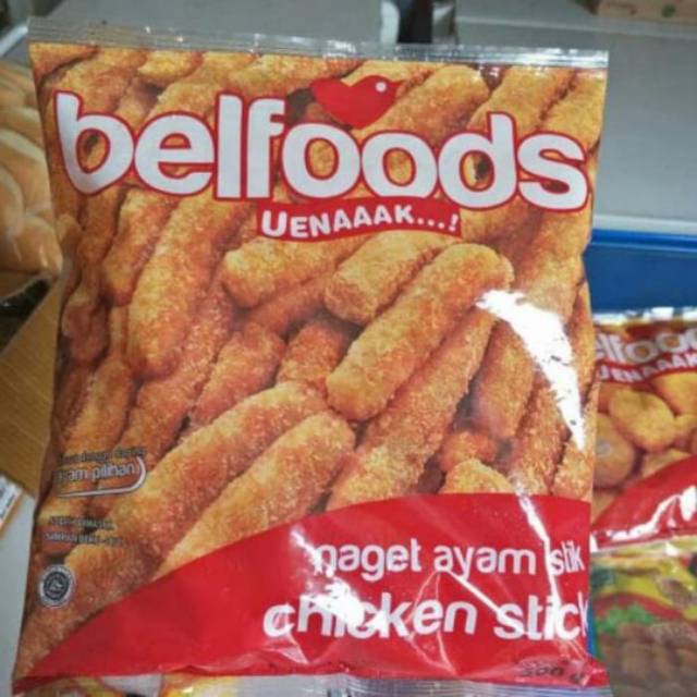 

Belfoods uenak chicken nugget stick 500gr