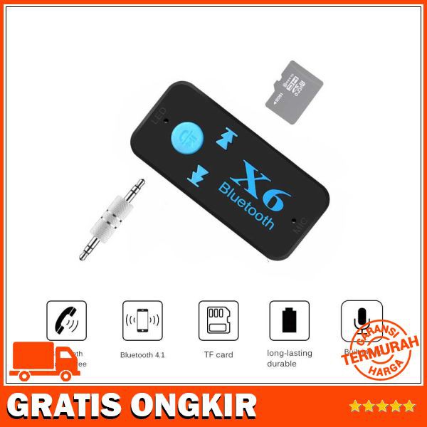 Bluetooth Aux Audio Receiver Mobil - HQX6