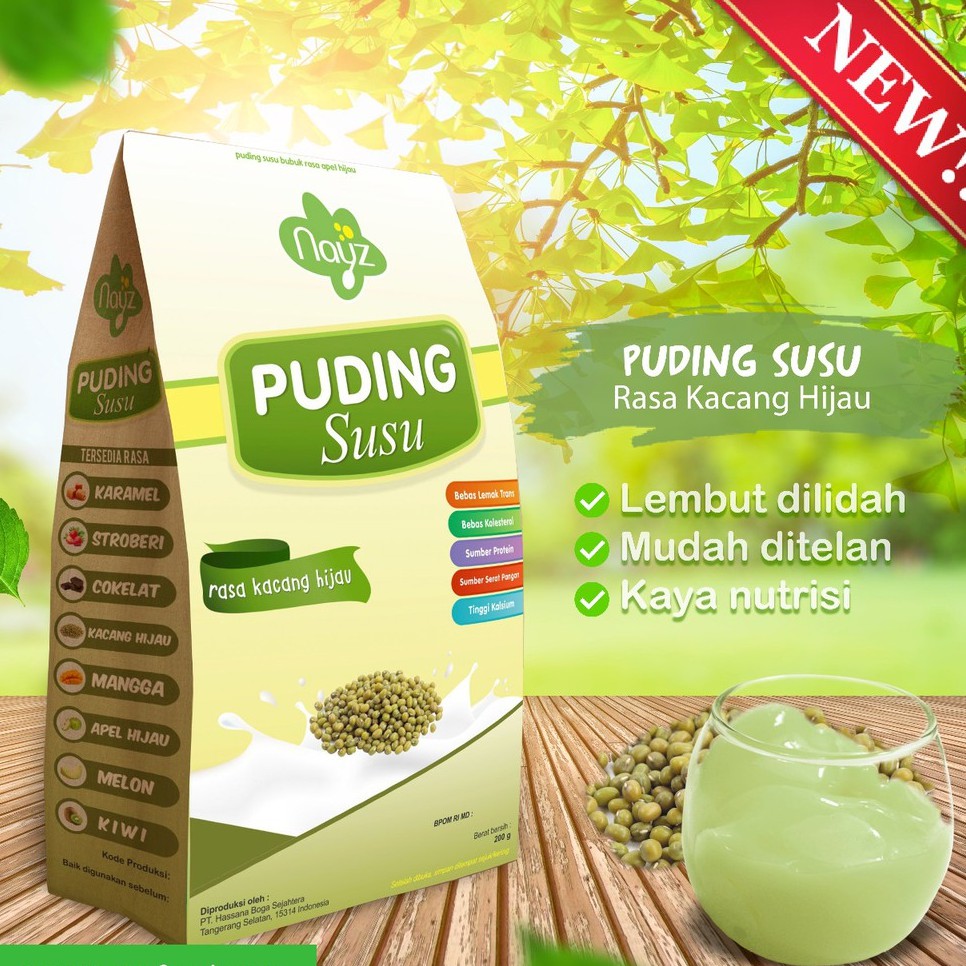 Nayz Puding Susu Anak 200gr / Nay'z Puding Susu Anak