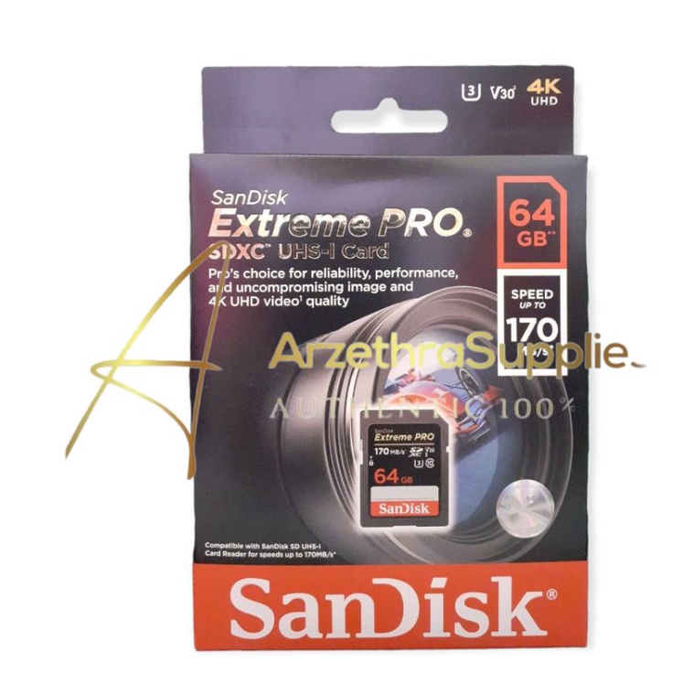 Sandisk SDXC EXTREME PRO (XXY) 64GB