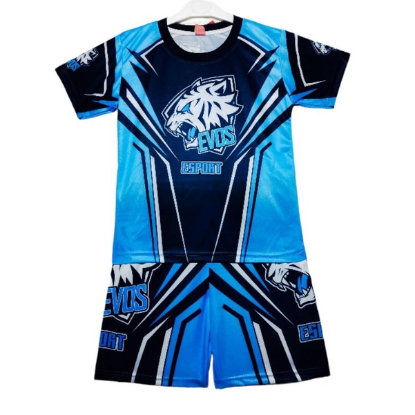 SETELAN BAJU JERSEY GAMING FF ANAK ANAK, SETELAN BAJU JERSEY GAMING ML ANAK ANAK