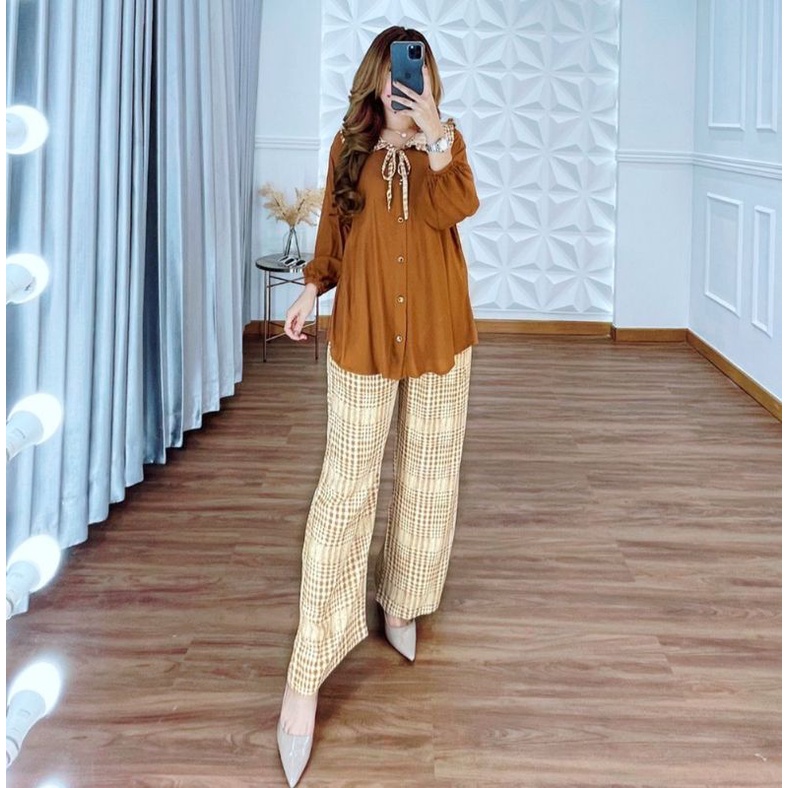 COD// CARINA SET BY DST COLLECTION // SETELAN TERBARU DST-A2